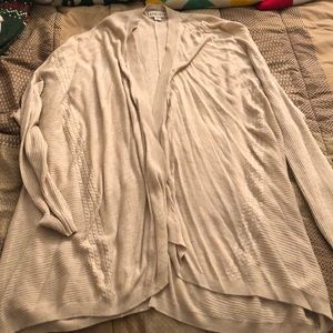 Cream billowy cardigan